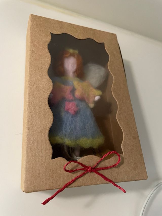 Piccola Bambola Angelo decorazione Natale