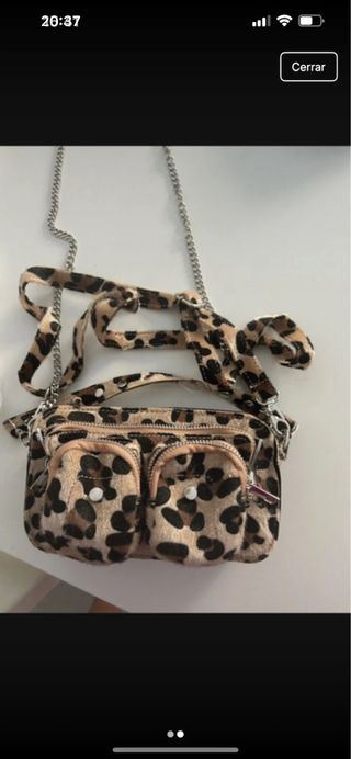 Bolso estampado leopardo