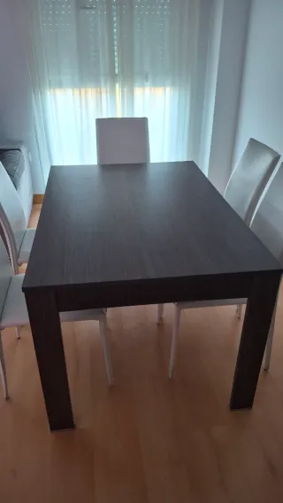 Mesa de comedor extensible 1.30/1.90