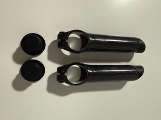 Acoples Scott Carbono MTB Logo Antiguo