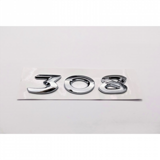 Emblema logo trasero letras PEUGEOT 308