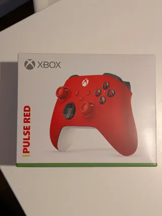 Mando Xbox Series Pulse Red precintado.