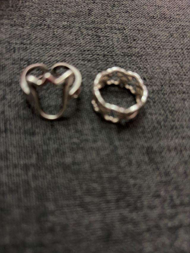 Anillos Tous Plata Ley Ajustables