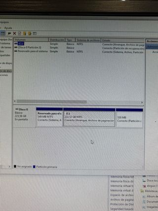 PC Sobremesa i5 + 16 GB RAM + SSD 240 GB