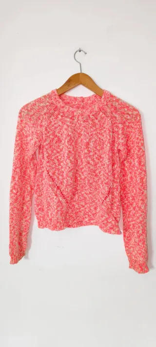 Jersey jaspeado Bershka mujer talla S