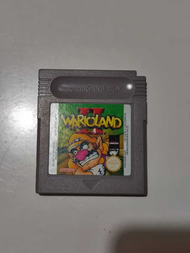 Wario Land 2 Nintendo Game Boy Cartucho