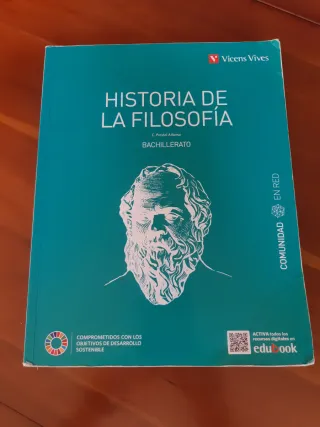 HISTORIA DE LA FILOSOFIA 2 Bachillerato Vicens