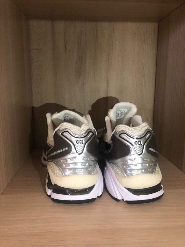 Asics Gel-Kayano 14 Argento Bianco