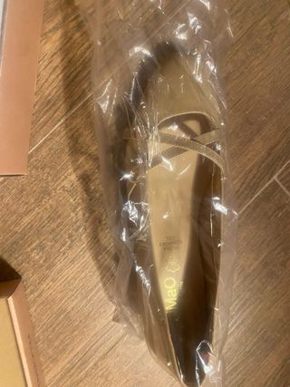 Zapatos planos MiMaO piel beige
