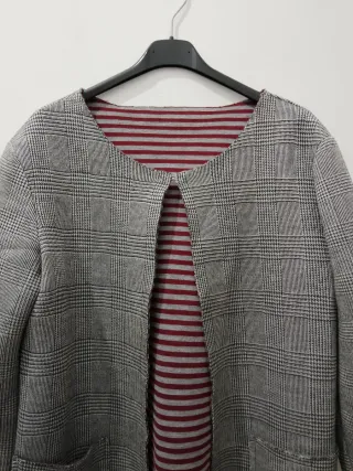Giubbotto da donna  fantasia plaid