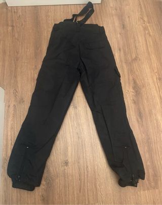 Peto de esquí unisex negro