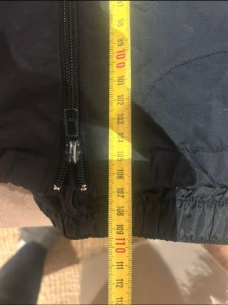 Peto de esquí unisex negro
