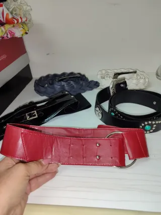 Lote de 5 cinturones