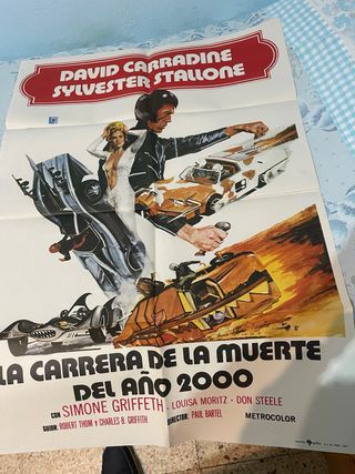 Cartel Cine La Carrera de la Muerte