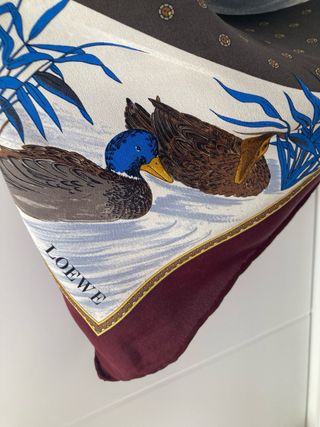Pañuelo Loewe Patos y Cañas