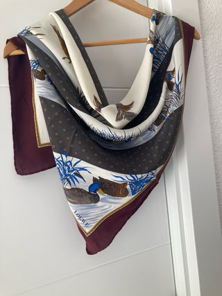 Pañuelo Loewe Patos y Cañas