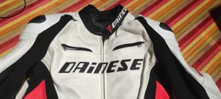 Chaqueta Dainese Racing D1 Estiva BL/N T52