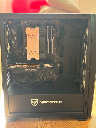 Torre PC Nfortec Nera e Multicolore