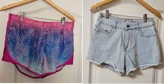 Lote 2: Pantalones y Faldas Cortas Mujer