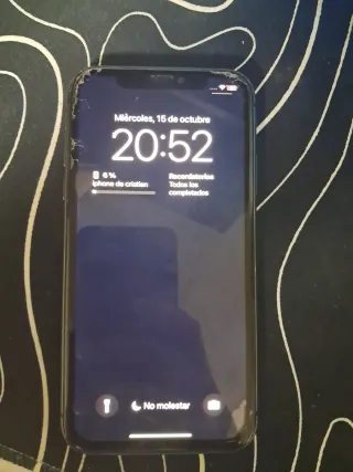 iPhone 11 64GB Negro Roto