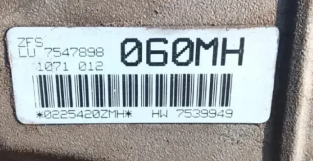 Caja de cambios automática E60 530i