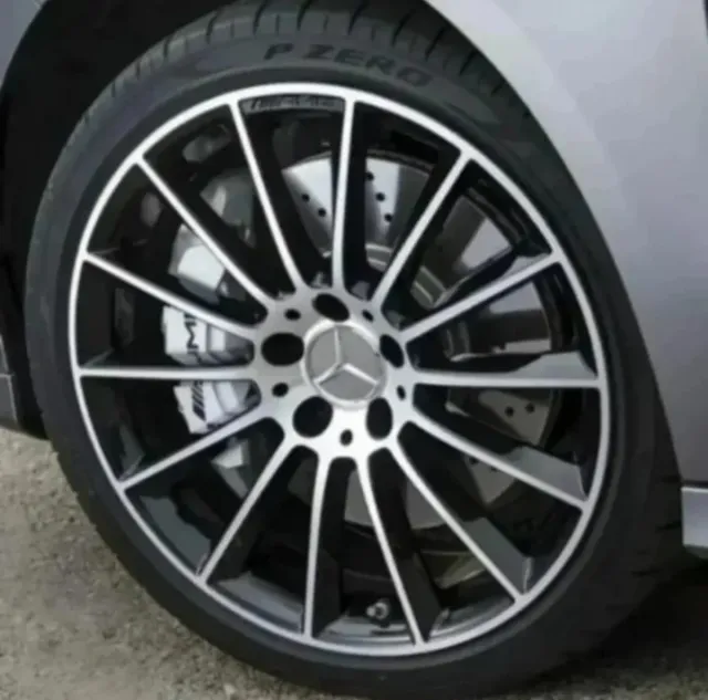 4 TAPABUJES CENTRO RUEDA LLANTA ORIGINAL MERCEDES