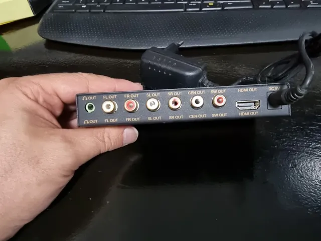 Extractor Audio HDMI ViewHD 5.1CH Decoder