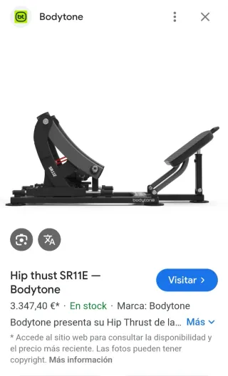 HIP THRUST BODYTONE SOLID ROCK!