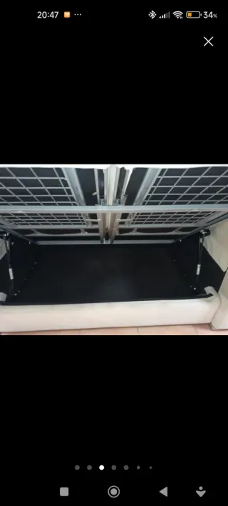 Sofá reclinable 2 plazas con gran arcón