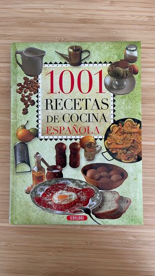 Libro de recetas.
