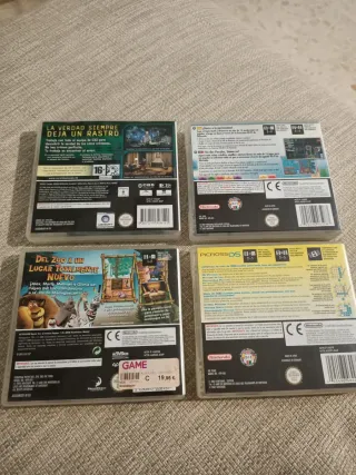 Lote 4 Juegos Nintendo DS