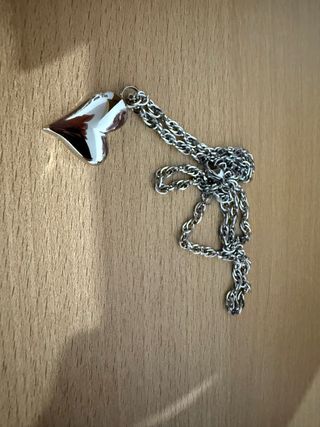 Collar Corazón Plata