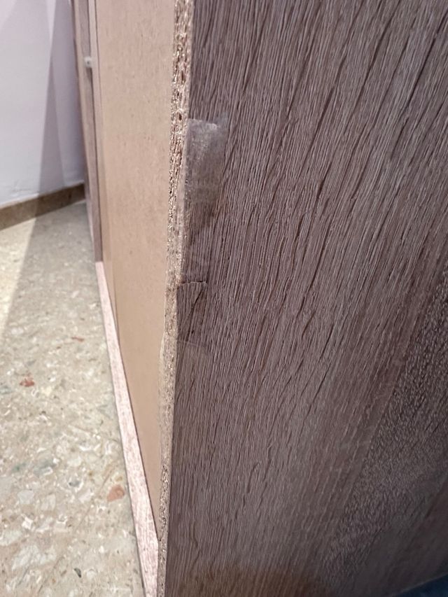Cajonera moderna madera y gris