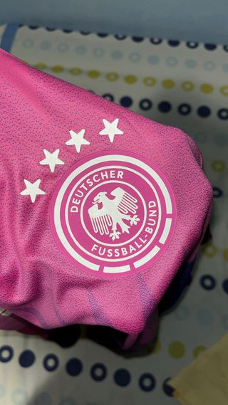 Camiseta Adidas Alemania Futbol Rosa Morado