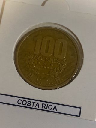 Lote 10 Monedas Costa Rica