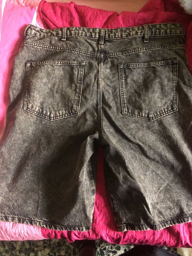 Pantaloncini jeans marroni