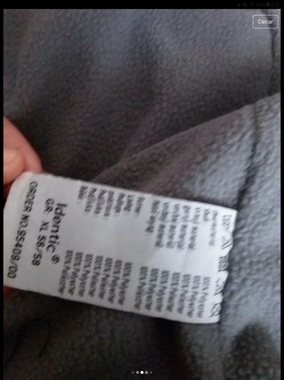 Chaqueta o abrigo con forro polar, Identic XL 56/8