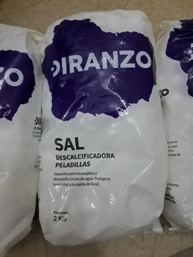 Sal para lavavajillas 4x2kg
