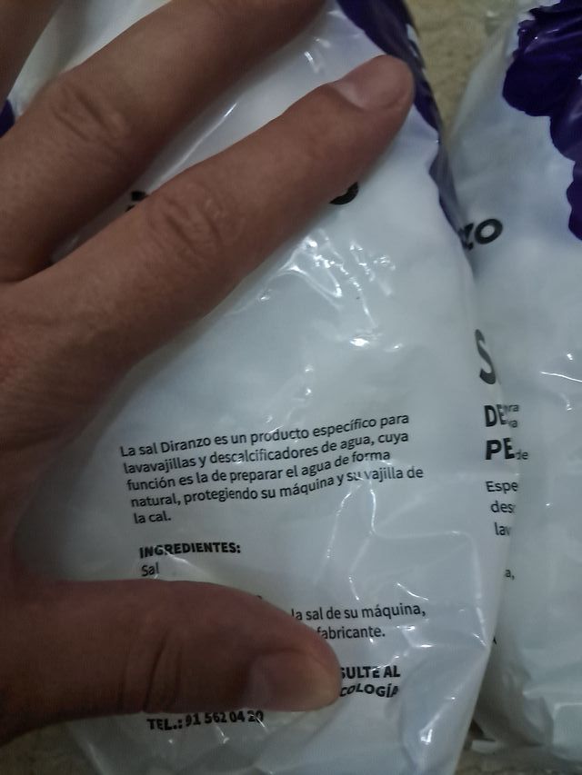 Sal para lavavajillas 4x2kg