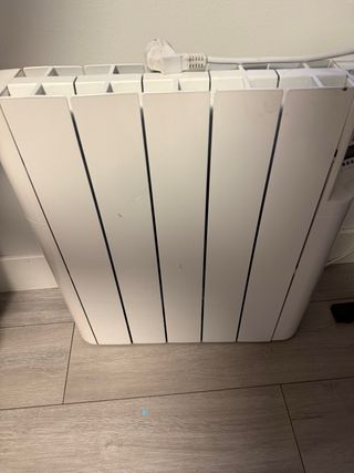 Radiador bajo consumo blanco