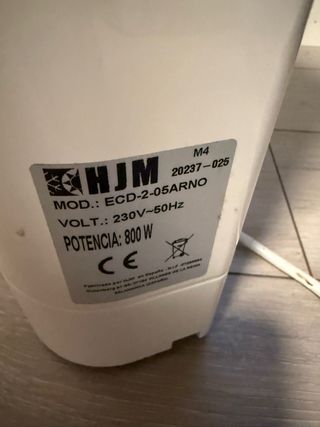 Radiador bajo consumo blanco