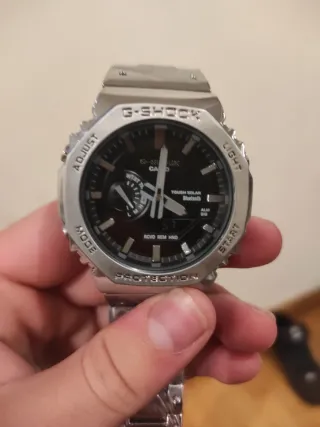 Reloj Casio G-Shock Plata y Negro