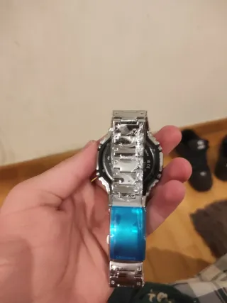 Reloj Casio G-Shock Plata y Negro