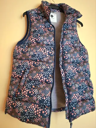 Chaleco niña estampado floral 12 años