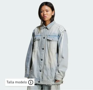 Chaqueta vaquera oversize Adidas