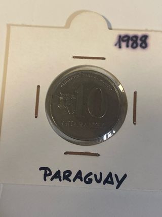 Lote 10 Monedas Paraguay