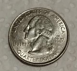 Moneda de Cuarto de Dólar USA