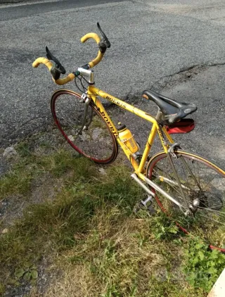 Bici da corsa BOERIS gialla