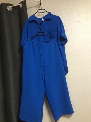 Conjunto Verano Mujer Azul Marino Cómodo