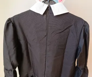 Disfraz Niña Siniestra - Miércoles.
Talla 10-12.